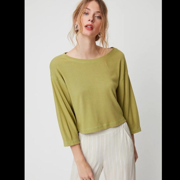 Aritzia Tops - Aritzia Wilfred Gabie Shirt Balloon Sleeve Top
